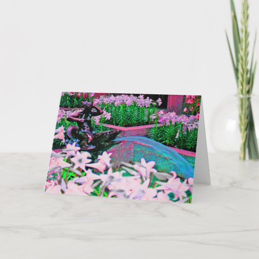 戦士の水の精のカード カード (正面)