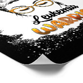 戦士の漂白メッシーバン生き信じ残り女性 ポスター (角)