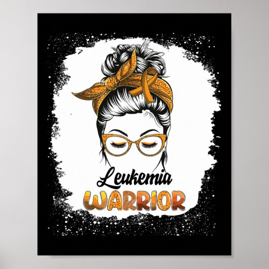 戦士の漂白メッシーバン生き信じ残り女性 ポスター (正面)