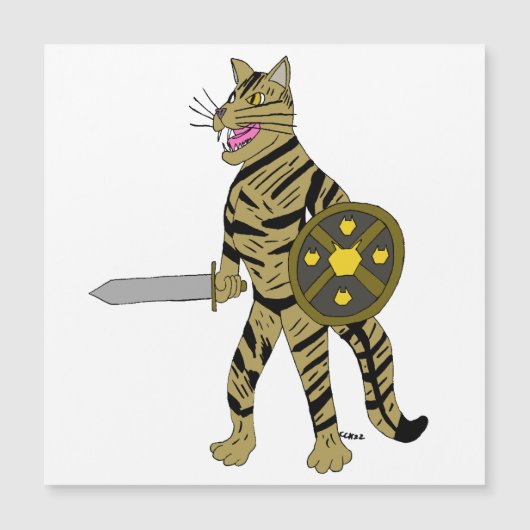 戦士の猫 (正面)