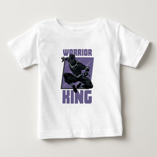 戦士の王様ベイビーTシャツ ベビーTシャツ (正面)