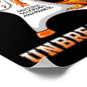 戦士の破れない多発性硬化症認識度U ポスター (角)