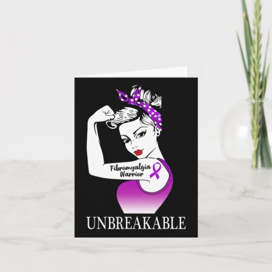 戦士の破れない強い女性 カード (正面)