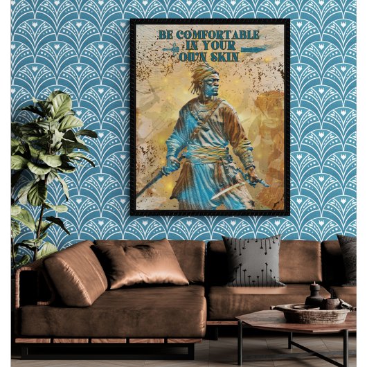 戦士の破れない精神 ポスター