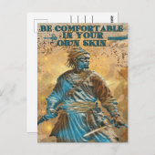 戦士の破れない精神 ポストカード (正面/裏面)