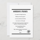 戦士の祈りの言葉カード シーズンカード (正面)