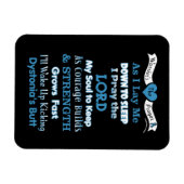 戦士の祈りの言葉...ジストニア マグネット (横)