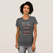 戦士の祈りの言葉...糖尿病 Tシャツ (正面フル)