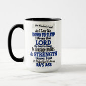 戦士の祈りの言葉...RA マグカップ (左)