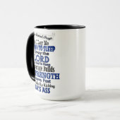 戦士の祈りの言葉...RA マグカップ (正面左)