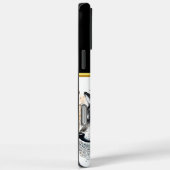 戦士の精神は狼と先住民の女性を結ぶ Case-Mate iPhoneケース (裏面 / 右)