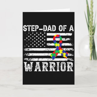 戦士の継父 自閉症啓発 ママ パパ カード