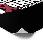 戦士の脳動脈瘤認識度の ポスター (角)