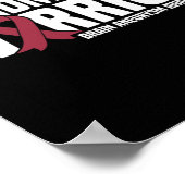 戦士の脳動脈瘤認識度の ポスター (角)