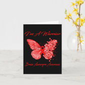 戦士の脳動脈瘤認識度 カード (黄色い花)