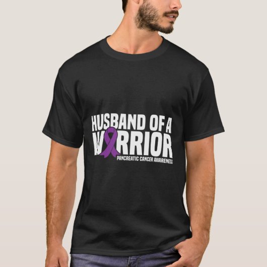 戦士の膵臓がん認識度 Tシャツ (正面)