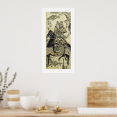 戦士の英雄（白） ポスター (キッチン)