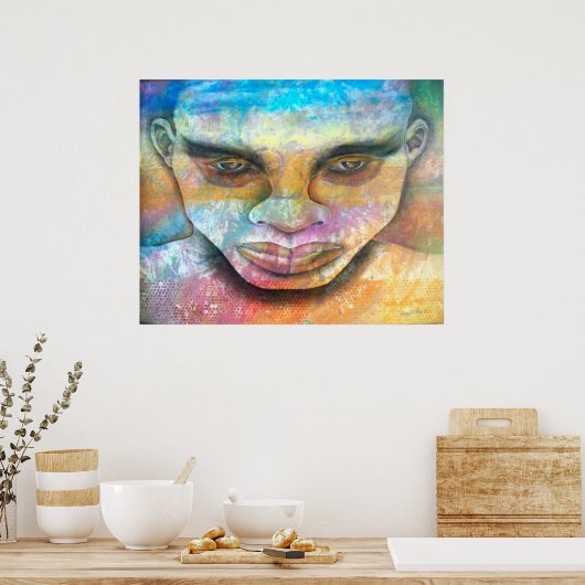 戦士の視線 ポスター (キッチン)