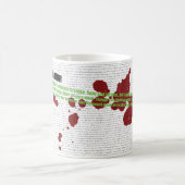 戦士の詩の覆いの方法 コーヒーマグカップ (中央)