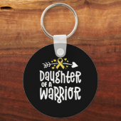 戦士の贈り物の家族の幼少期のがん娘 キーホルダー (正面)