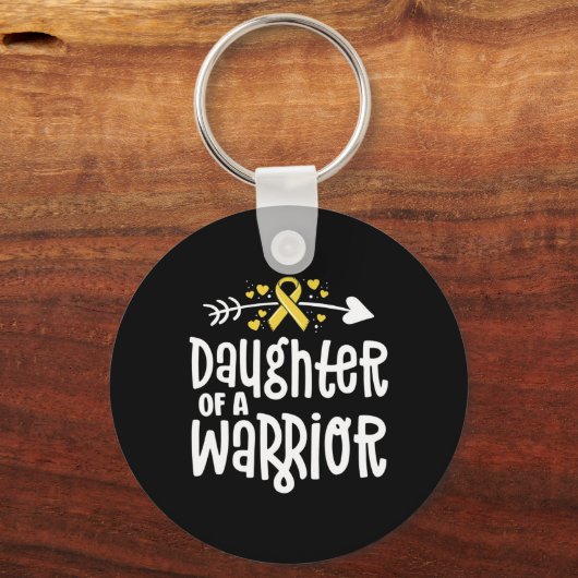 戦士の贈り物の家族の幼少期のがん娘 キーホルダー (正面)