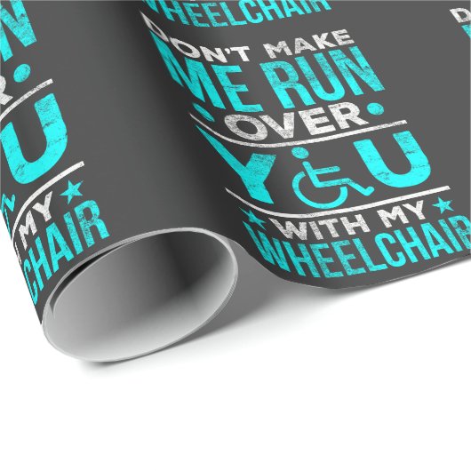 戦士の車いおもしろいすジョーユーモアのあるク ラッピングペーパー (ロールコーナー)