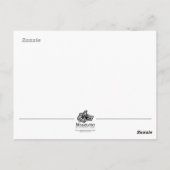 戦士の道 ポストカード (裏面)