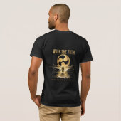 戦士の道 歩め Tシャツ (裏面フル)