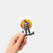 戦士の野蛮な中世ファンタジーのハンマーバッジ バッジ (手持ち)