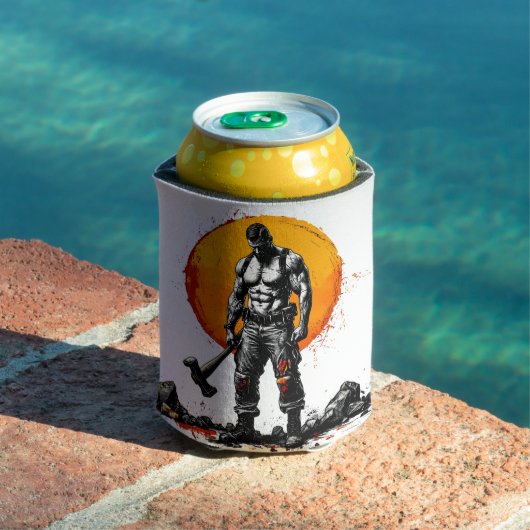 戦士の野蛮な中世ファンタジーの謙虚さクール 缶クーラー (インサイチュ プール)