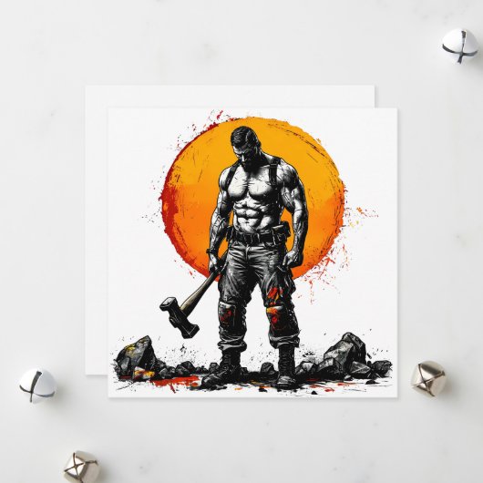 戦士の野蛮な中世ファンタジーの謙虚さ シーズンカード (正面/裏面インサイチュ)