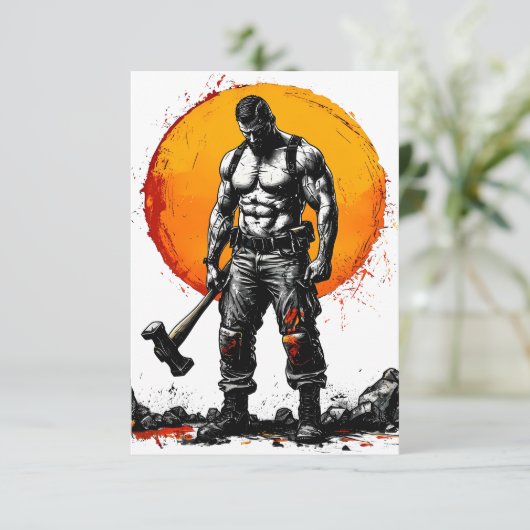 戦士の野蛮な中世ファンタジーの謙虚さ セーブザデート (スタンド正面)