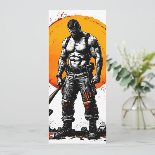 戦士の野蛮な中世ファンタジーの謙虚さ メニュー (スタンド正面)