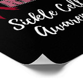 戦士の鎌状赤血球の認識度の義理の兄弟 ポスター (角)