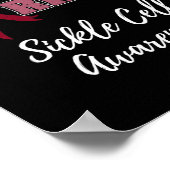 戦士の鎌状赤血球の認識度 ポスター (角)