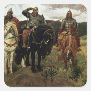 戦士の騎士1881-98年 スクエアシール