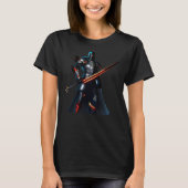 戦士の騎士Tシャツ Tシャツ (正面)