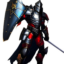 戦士の騎士Tシャツ Tシャツ