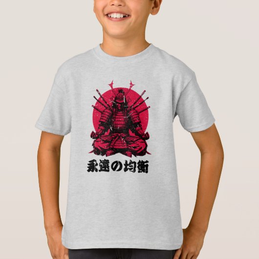 戦士の魂 (武士の魂) Tシャツ (正面)