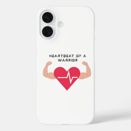 戦士の鼓動 Case-Mate iPhoneケース (裏面)