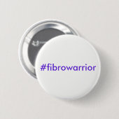 戦士のHashtag Fibro Pin 缶バッジ (正面&裏面)