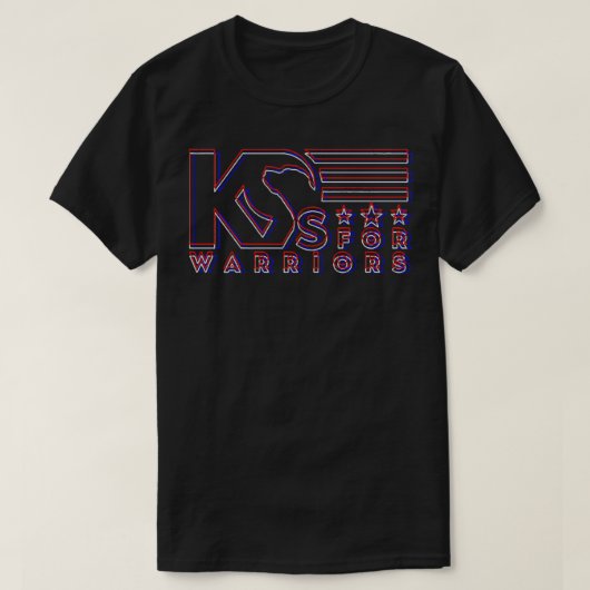 戦士のk9s tシャツ (デザイン正面)