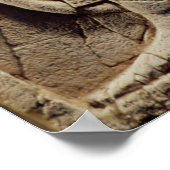 戦士を描いたレリーフ、 浮き彫り ポスター (角)