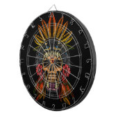 戦士アステカ ダーツボード (正面右)