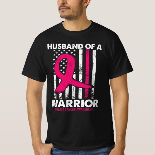 戦士アメリカ国旗の夫 Tシャツ (正面)