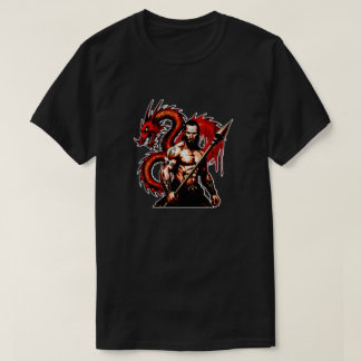 戦士アート Tシャツ