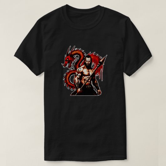 戦士アート Tシャツ (デザイン正面)