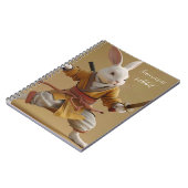 戦士ウサギ ノートブック (左側)