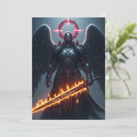 戦士エンジェルクリスマスカード シーズンカード (スタンド正面)