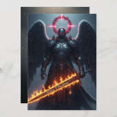 戦士エンジェルクリスマスカード シーズンカード (正面/裏面)